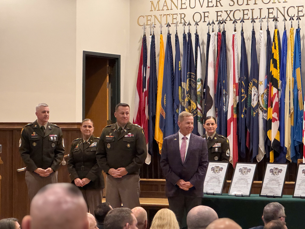 Col. Williams is Distinguished Member of the MP Regimental Corps 