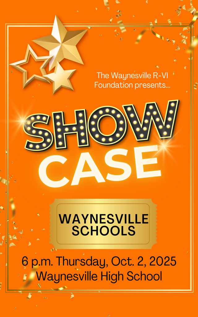 Showcase Waynesville Schools will be held on Oct. 2, 2025