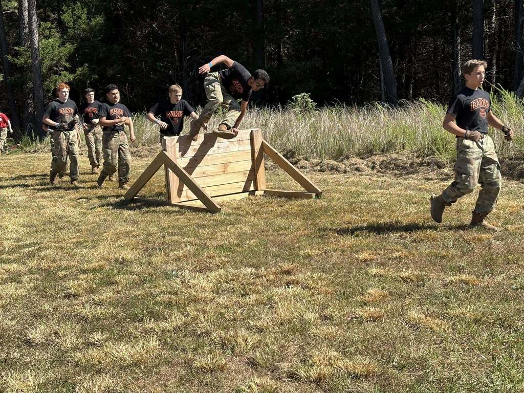 JROTC Raiders at competition
