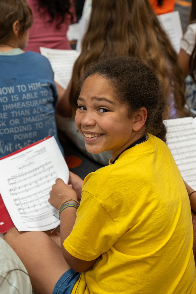 VOICES choir at rehearsal 