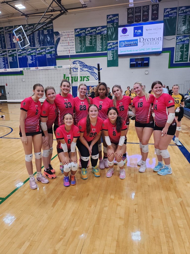 Tiger VB advances to the district semis