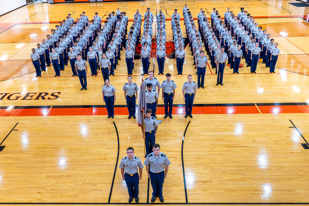 WHS JROTC Battalion Formation Oct 2025