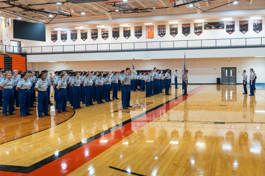 WHS JROTC Battalion Formation Oct 2025