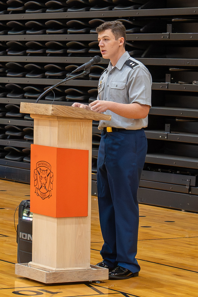 WHS JROTC Battalion Formation Oct 2025