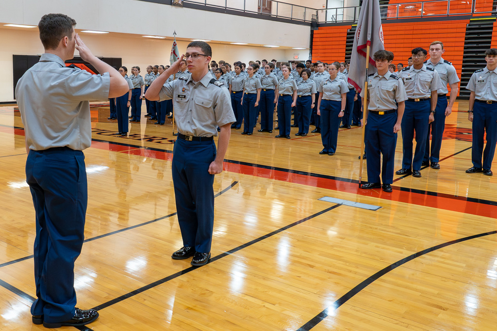 WHS JROTC Battalion Formation Oct 2025