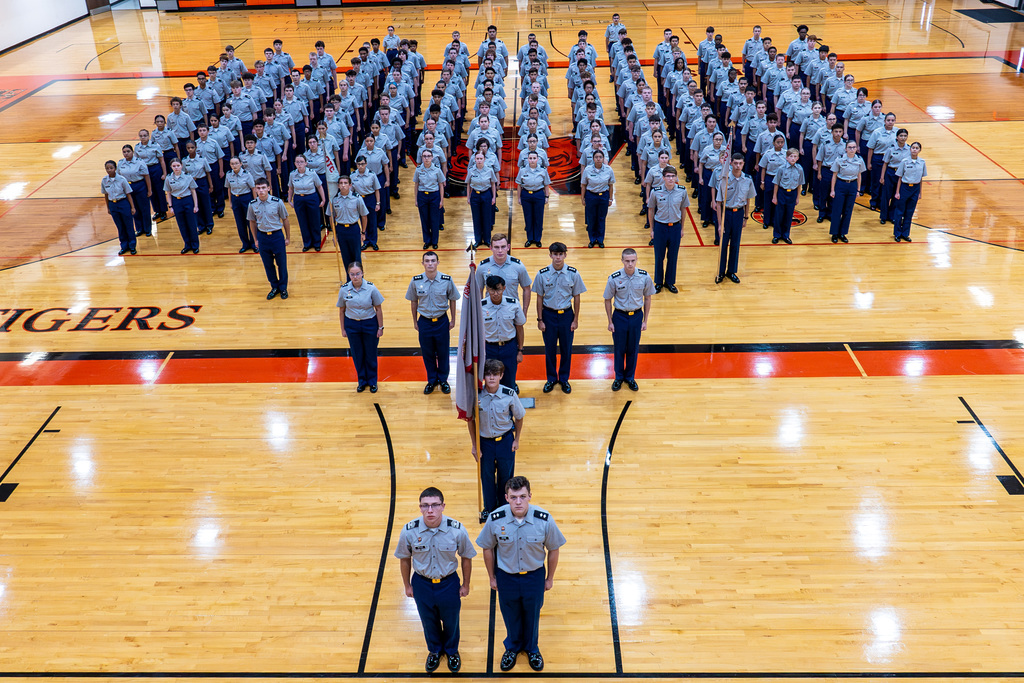 WHS JROTC Battalion Formation Oct 2025