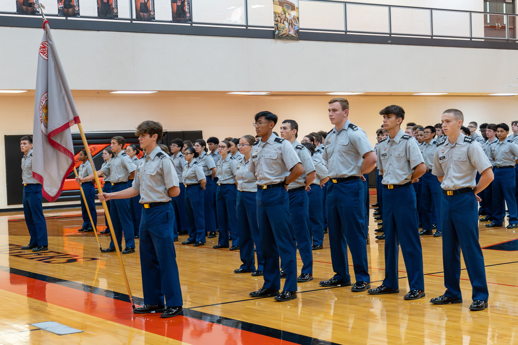 WHS JROTC Battalion Formation Oct 2025
