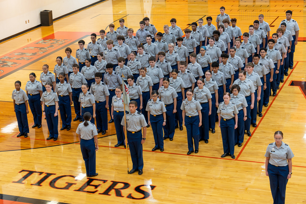 WHS JROTC Battalion Formation Oct 2025