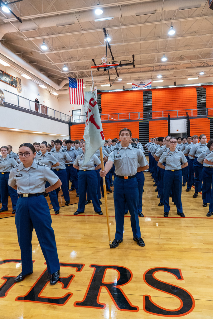 WHS JROTC Battalion Formation Oct 2025