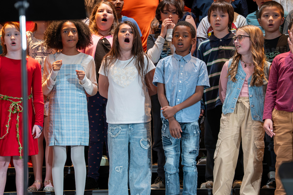 East Elementary 4th gaders concert Nov 2025