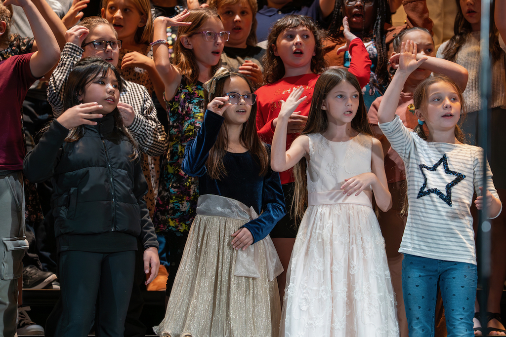 East Elementary 4th gaders concert Nov 2025