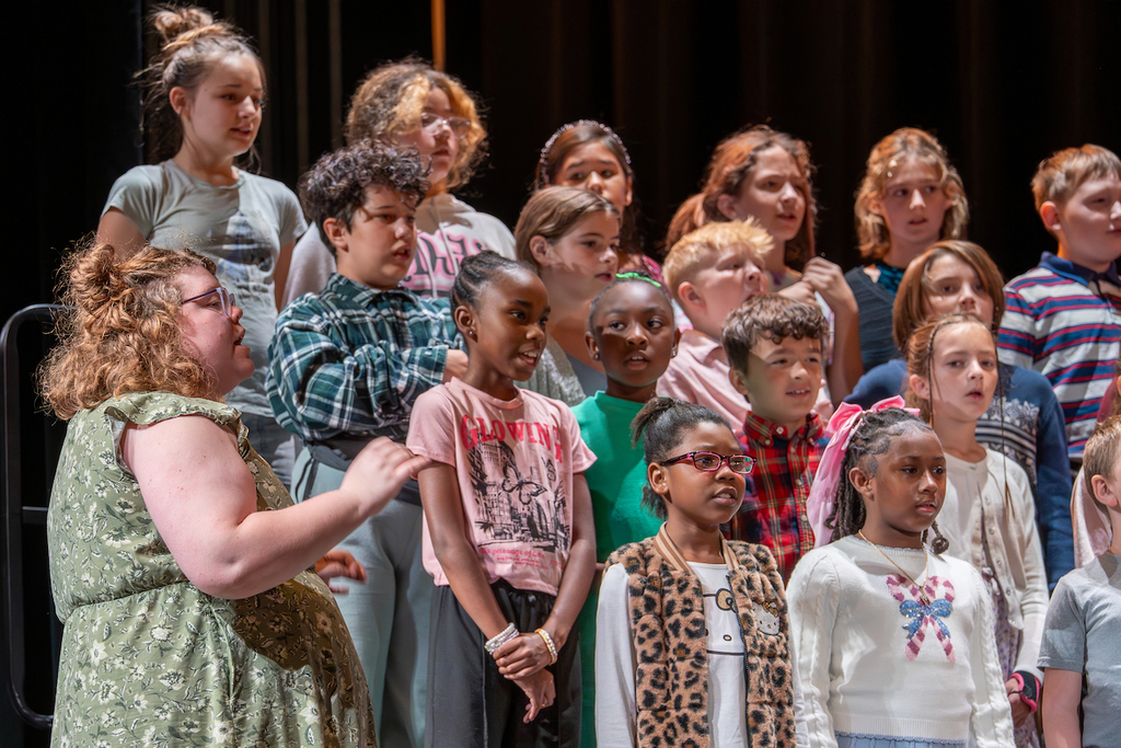 East Elementary 4th gaders concert Nov 2025