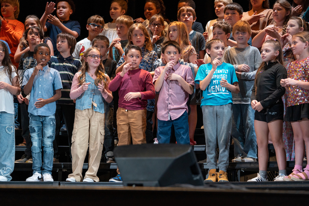 East Elementary 4th gaders concert Nov 2025