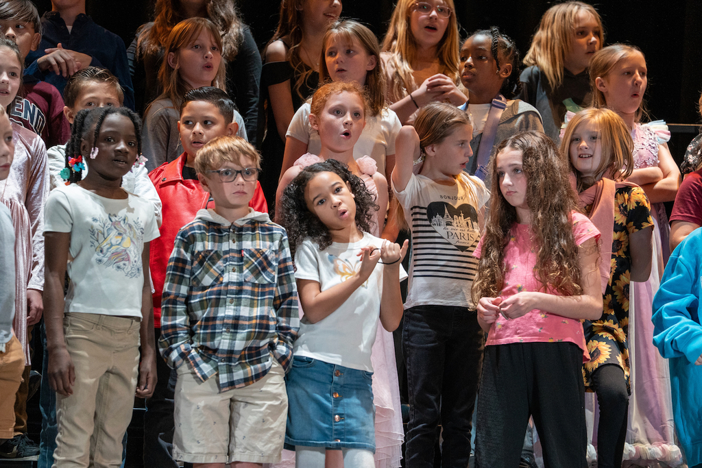 East Elementary 4th gaders concert Nov 2025