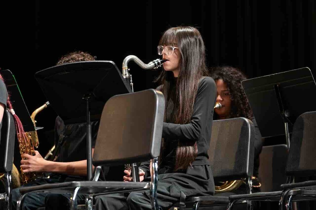 The Waynesville High School Music Department presented a concert to a packed house on Tuesday, Nov. 18, 2025, featuring the Jazz Band I and II, Concert Band, Symphonic Band and Wind Ensemble. The band is under the direction of Jared Sabatasso and assistant directors Chance Inman, Brady Perkins and Andrew Tiefenbrunn.