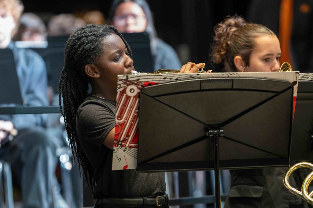 The Waynesville High School Music Department presented a concert to a packed house on Tuesday, Nov. 18, 2025, featuring the Jazz Band I and II, Concert Band, Symphonic Band and Wind Ensemble. The band is under the direction of Jared Sabatasso and assistant directors Chance Inman, Brady Perkins and Andrew Tiefenbrunn.