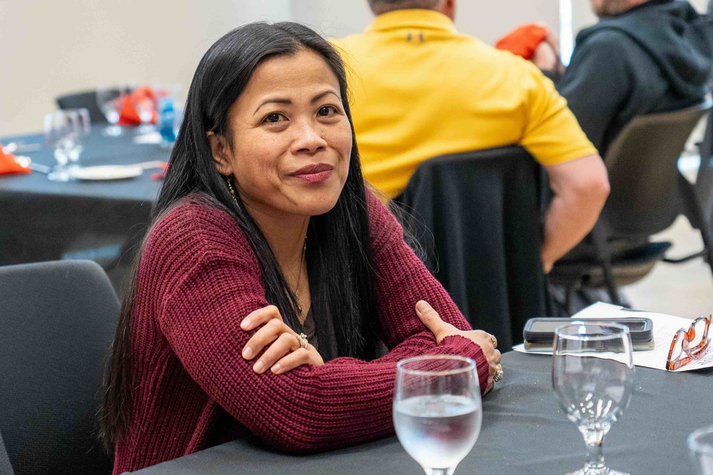 The Waynesville Career Center hosted the Missouri Association of Secondary School Principals fall meeting on Nov. 19, 2025.  WCC Director Sam Callis provided area administrators with a tour of the facilities and WCC culinary arts students planned, prepared and served a meal under the direction of Jon Dye, their instructor.  Danielle Padilla, Trinity Bennett, Brelan Liggins and Joshulynn Shipp served the meal, which began with a mixed green salad, topped with pears, feta cheese and dry cranberries in a cranberry vinaigrette. The entree included a cast iron roasted chicken breast, served over cheese tortellini and roast butternut squash, broccoli and green beans.  Dessert was a chocolate chunk brownie with pumpkin filling, cinnamon spiced ice cream with sea salt caramel sauce and candied pecans.