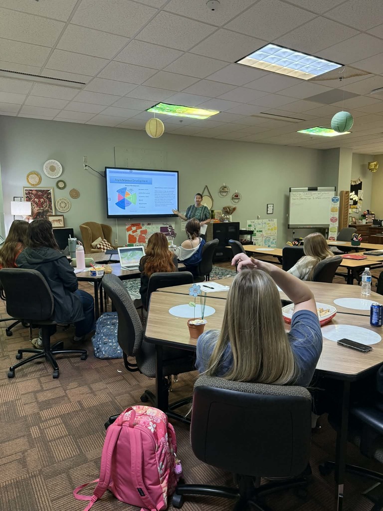 Waynesville R-VI's LEAP team presented to Teaching Pathways classes at the Waynesville Career Center just before Thanksgiving break. The training included how to spot gifted learners, support gifted students' needs and help gifted students reach their potential.