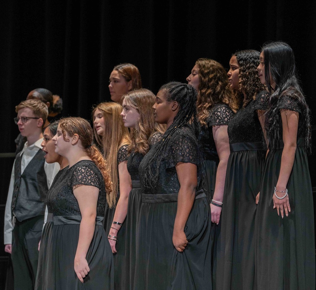 The Waynesville High School choirs held their Winter Concert on Dec 2, 2025, in the Waynesville High School Auditorium.