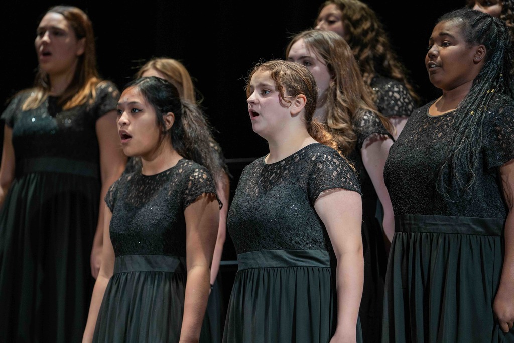 The Waynesville High School choirs held their Winter Concert on Dec 2, 2025, in the Waynesville High School Auditorium.