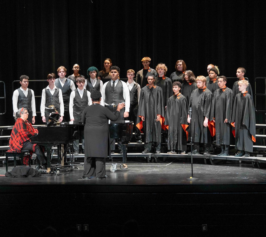 The Waynesville High School choirs held their Winter Concert on Dec 2, 2025, in the Waynesville High School Auditorium.