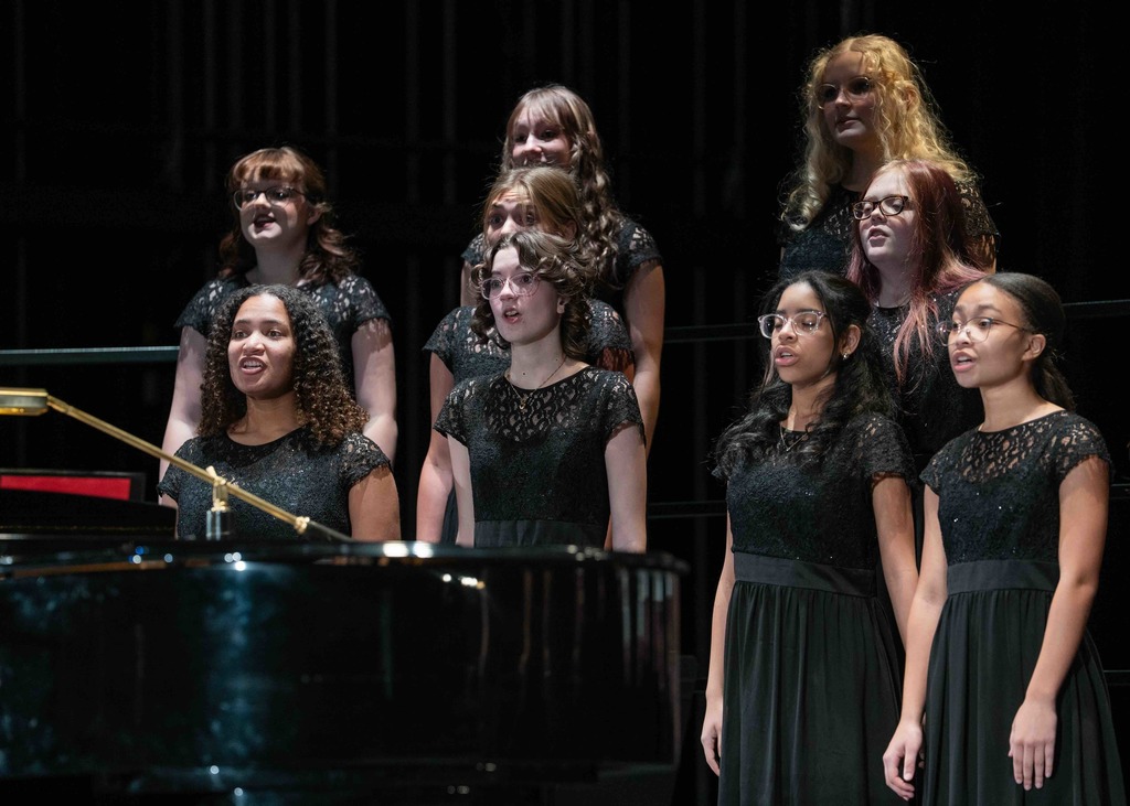 The Waynesville High School choirs held their Winter Concert on Dec 2, 2025, in the Waynesville High School Auditorium.