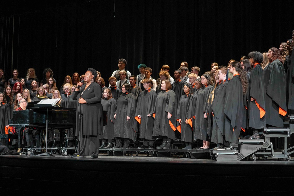 The Waynesville High School choirs held their Winter Concert on Dec 2, 2025, in the Waynesville High School Auditorium.