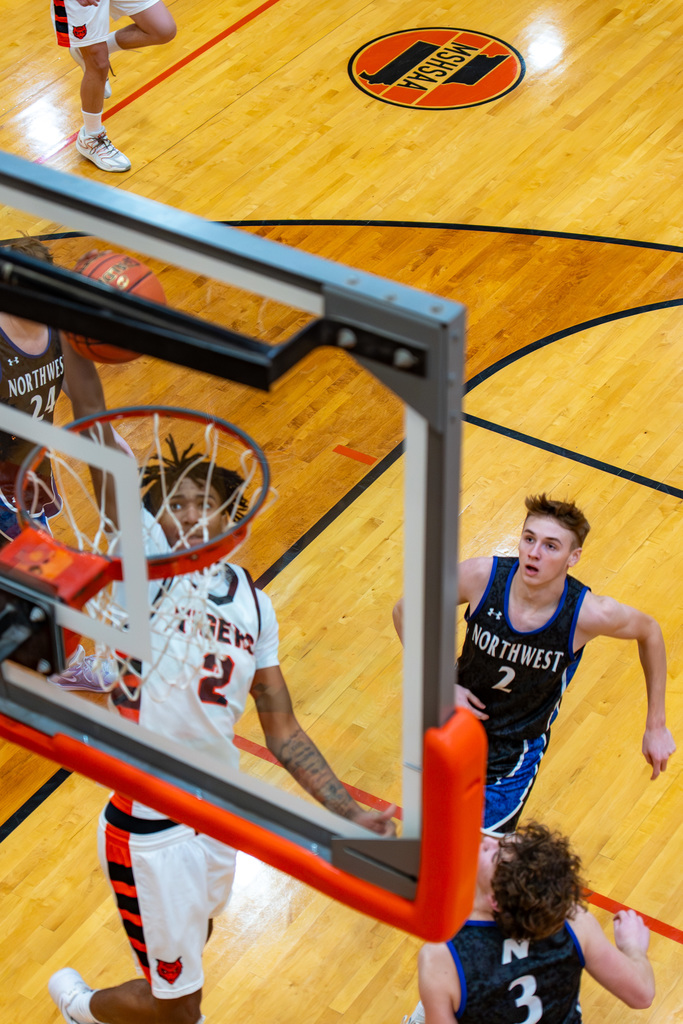 WHS boys basketball game on Dec. 19, 2025.