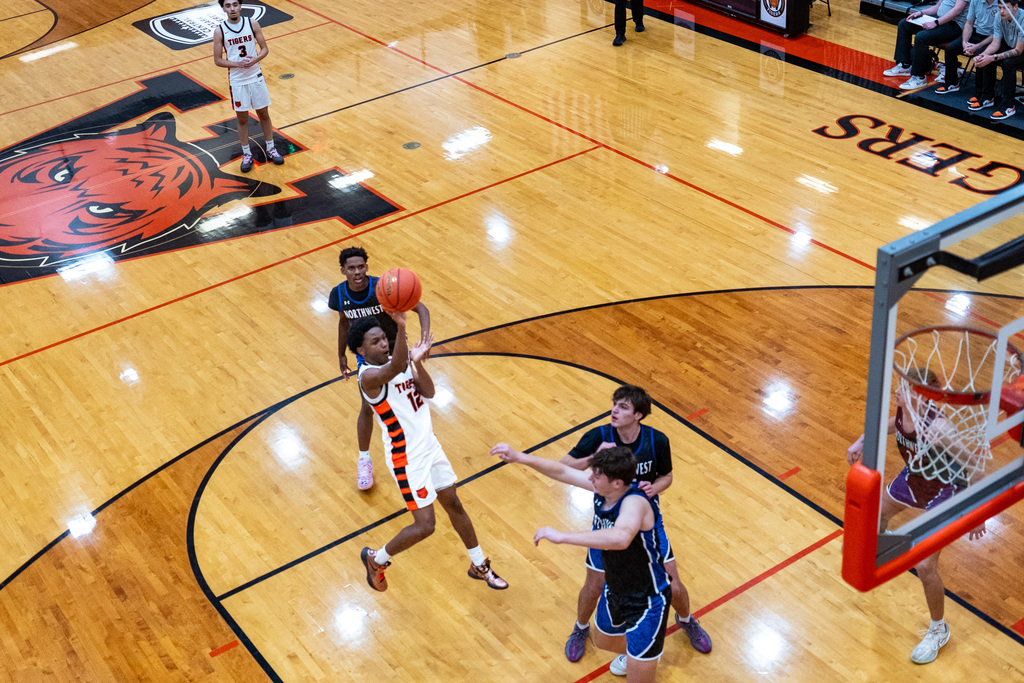 WHS boys basketball game on Dec. 19, 2025.