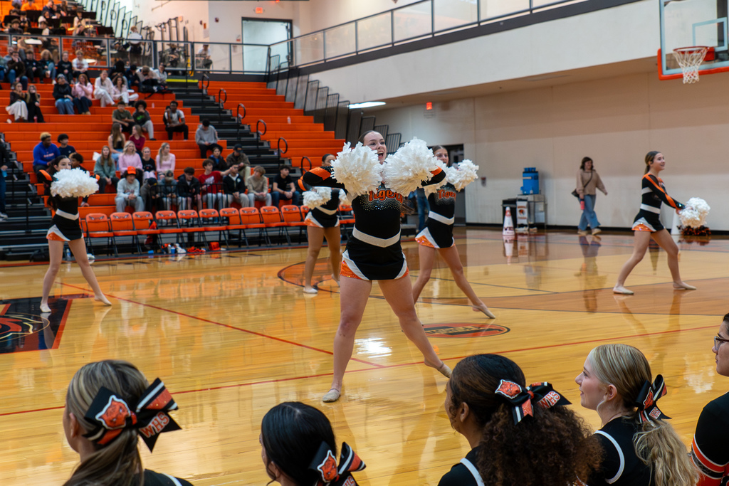 The Waynesville High School girls and boys varsity basketball teams competed against Republic on Jan. 2, 2026, in the main gym at WHS. The band, cheer and Rhythm Nation dance team also performed during the event.