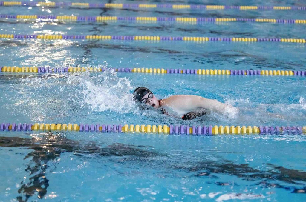 Scenes from the Waynesville High School girls swim team competing on Jan. 3, 2026, at the Parkview Valkyrie Invite at John Foster Natatorium. Photos by Connie Feighery. 