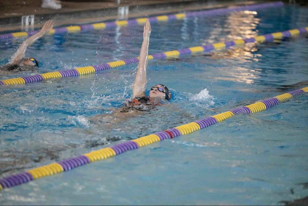Scenes from the Waynesville High School girls swim team competing on Jan. 3, 2026, at the Parkview Valkyrie Invite at John Foster Natatorium. Photos by Connie Feighery. 