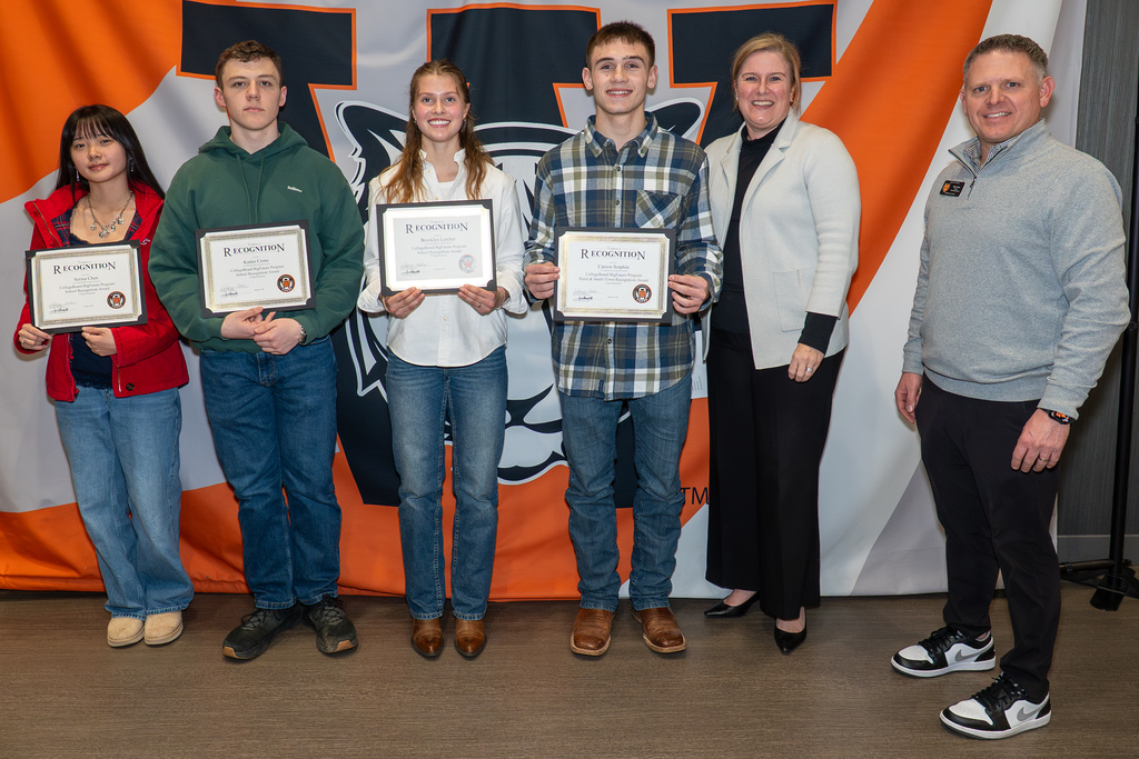 Waynesville High School students were recognized for earning national recognition from the CollegeBoard BigFuture Program because of their high performance on AP tests and/or the PSAT as 10th and 11th grade students. 