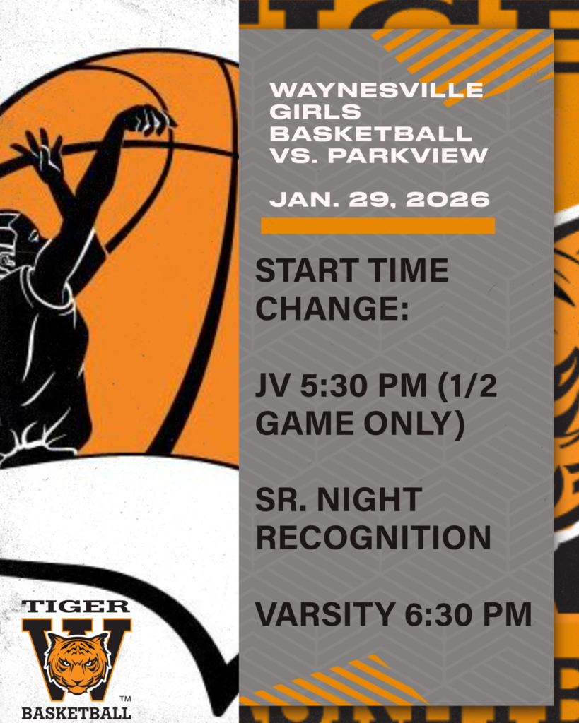 Time Change for Waynesville GBB vs. Parkview