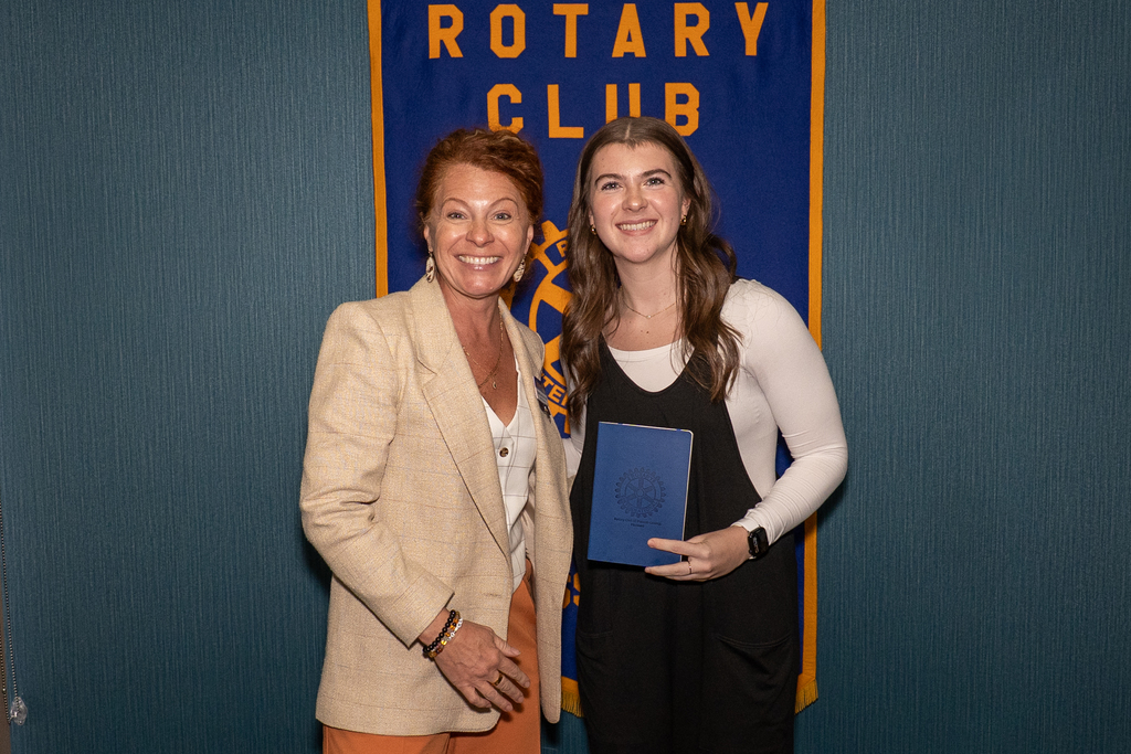 Lercher named WHS Rotary Student of the Month