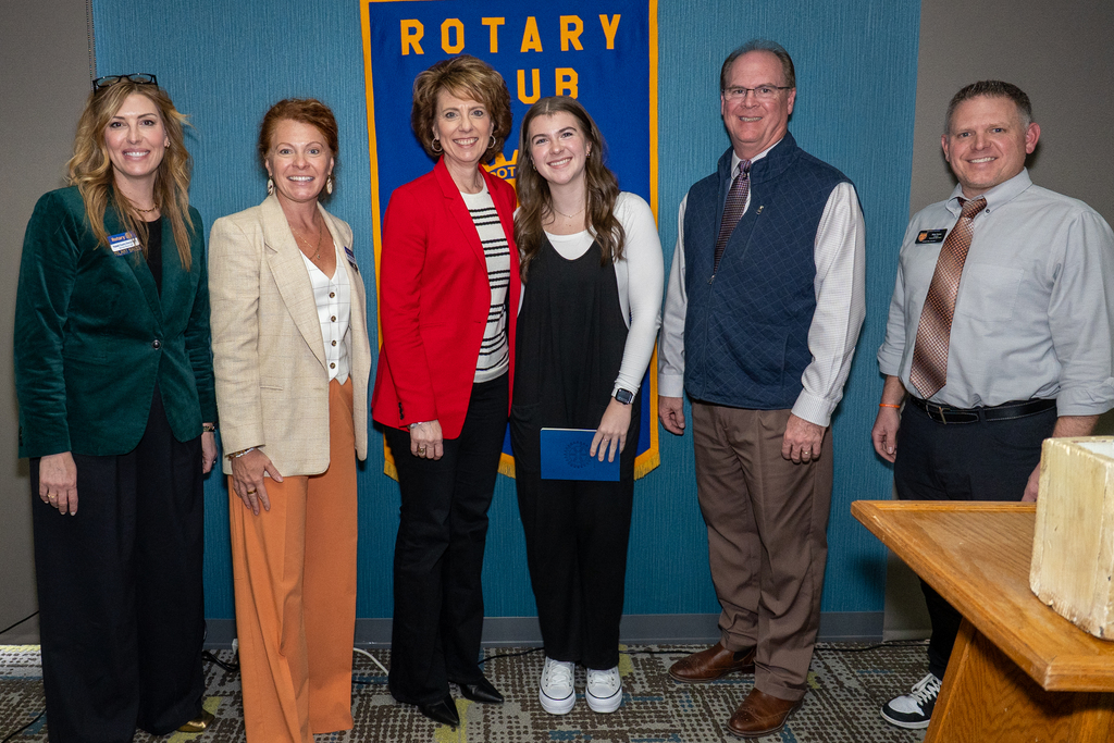 Lercher named WHS Rotary Student of the Month