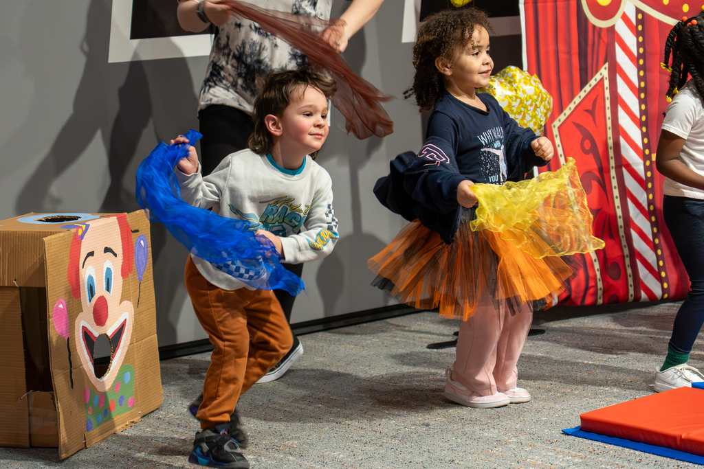 The "circus" came to town, featuring Tammie Schneider’s preschool students at Parker Educational Center, on Feb. 12, 2026. This event served as the culmination of their unit on animals.