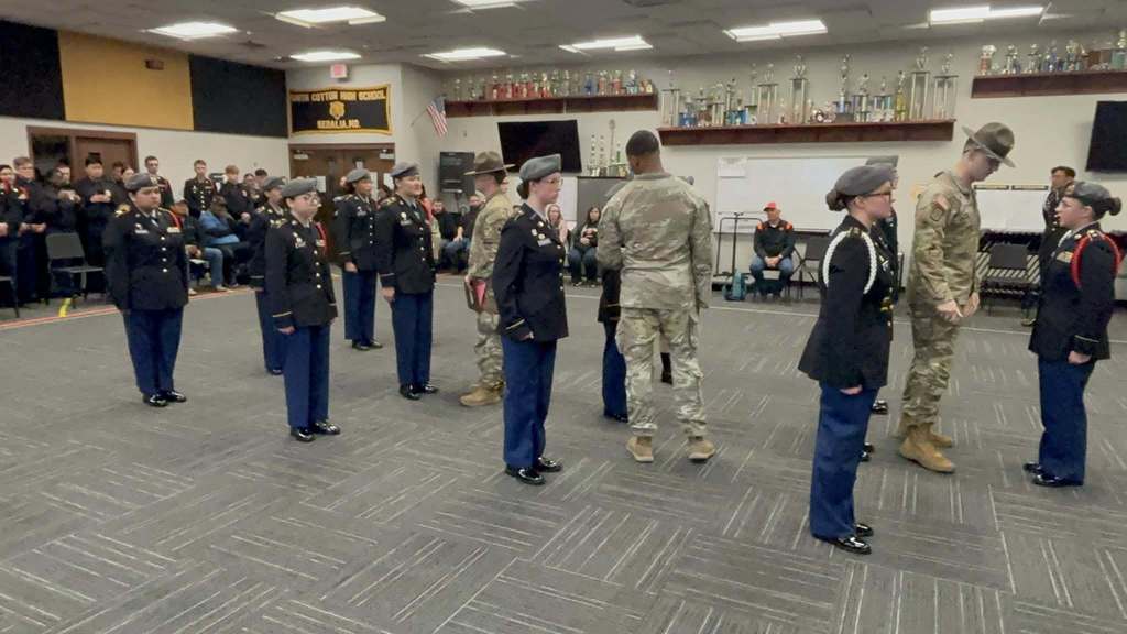 Waynesville JROTC takes 3rd in drill competition