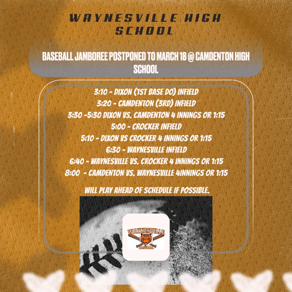 Baseball Jamboree Postponed