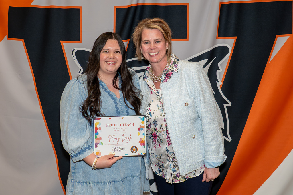 Doyle receives 3rd Quarter Project Teach Award