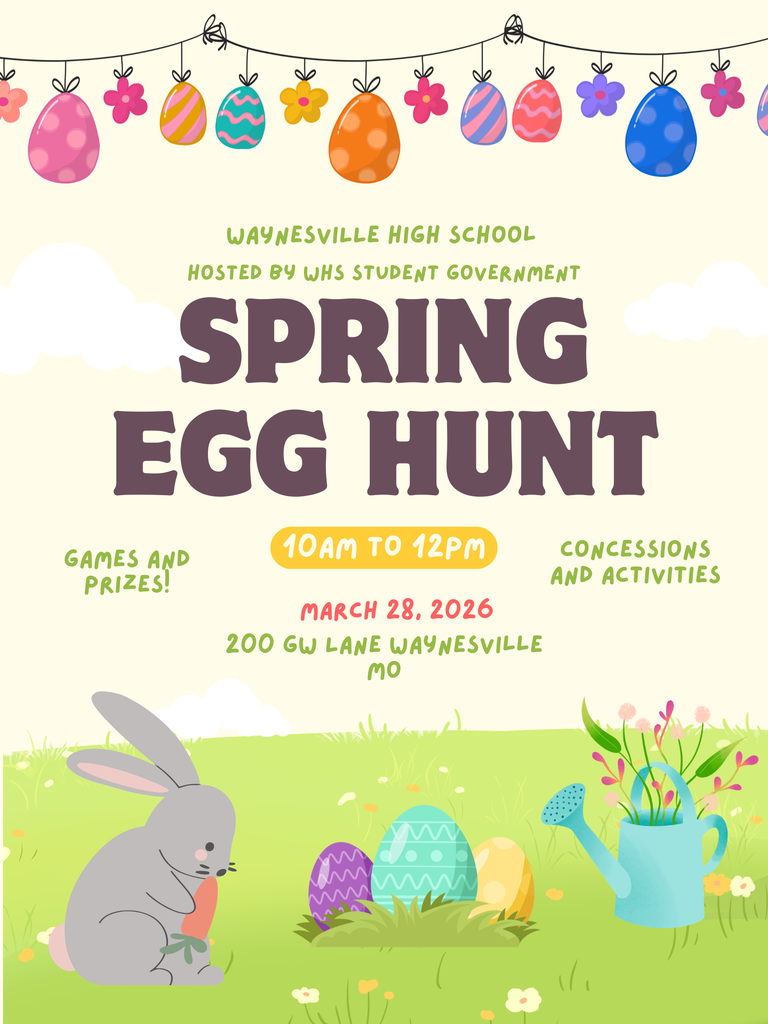 Spring Egg Hunt to be held March 28 from 10 a.m. to noon 