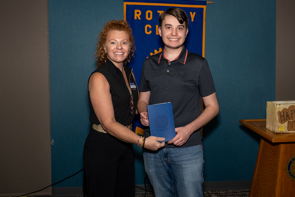 Student of the Month Brayden Ornot