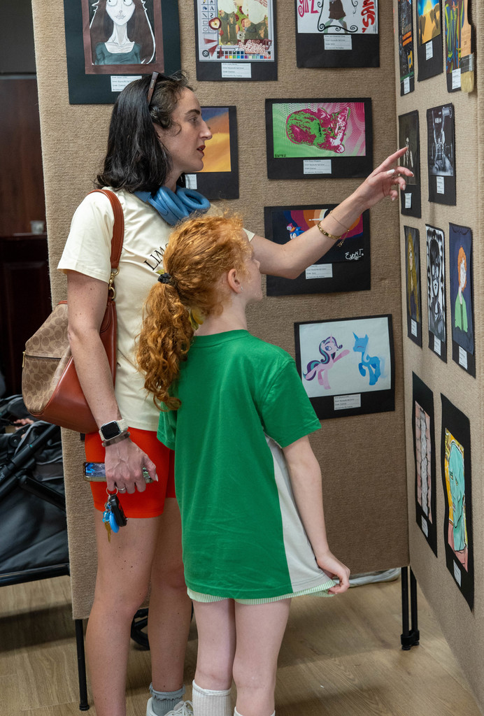 Waynesville R-VI hosted its Annual District Art Show on April 17, 2026, with a variety of art projects on display from K-12 students. 