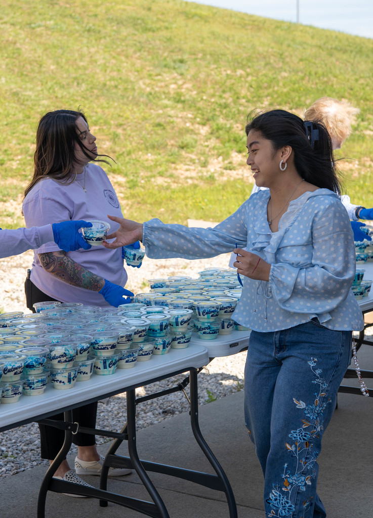 WHS students receive Culver's Custard