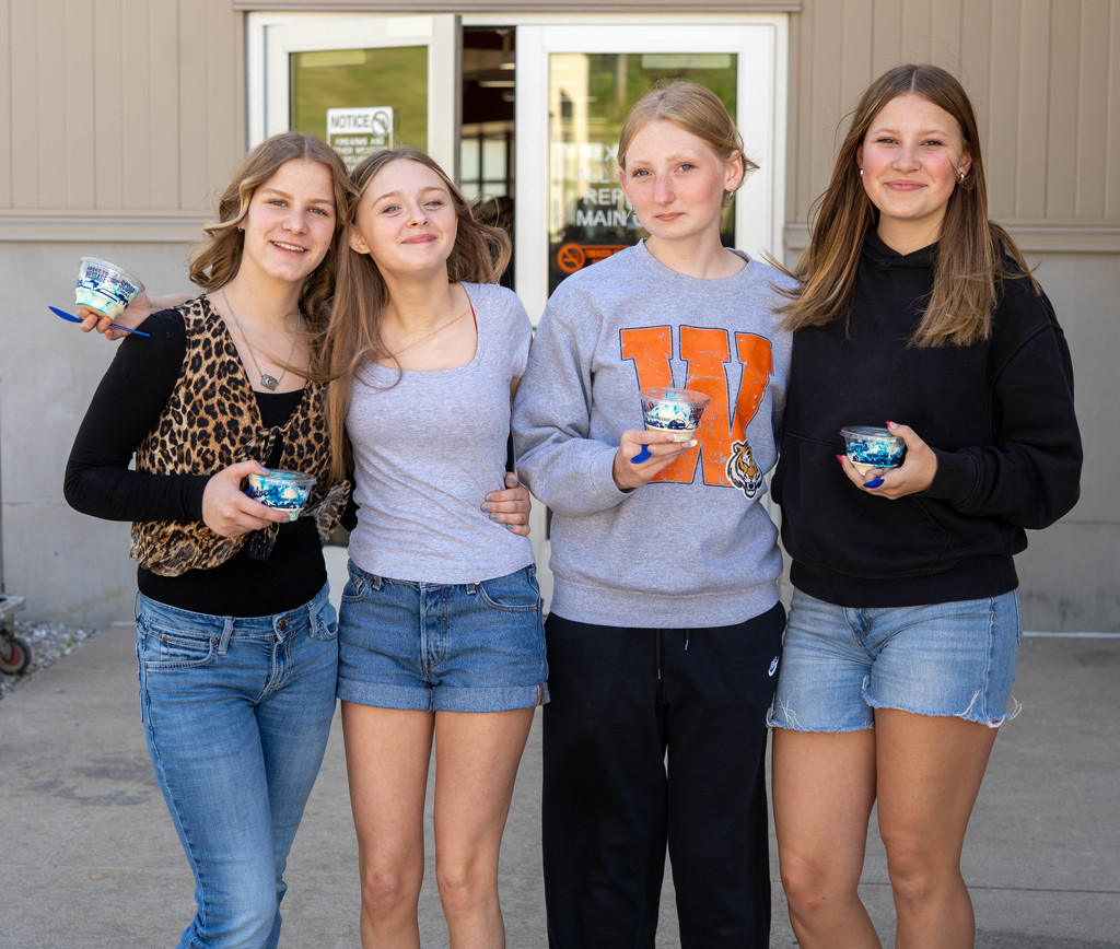 WHS students receive Culver's Custard