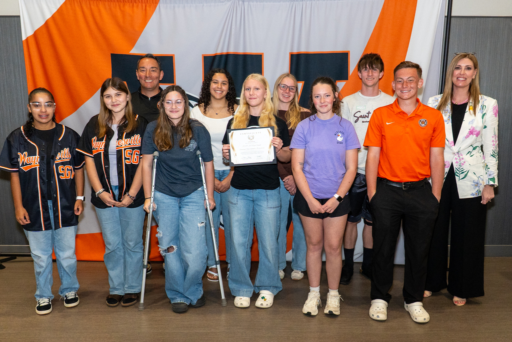 WHS SGA recognized for 2 state awards