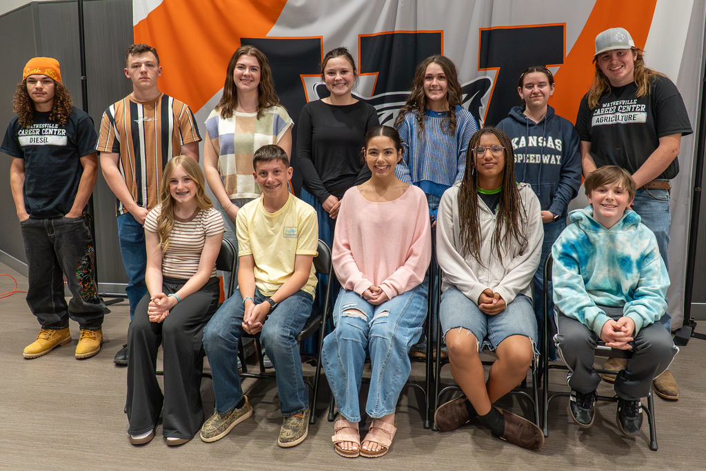 Members of the 2025-2026 Student Leadership Team met with the Waynesville R-VI Board of Education during the study session on April 20, 2026. Student Leadership Team members provide student input on various pertinent issues in the school district. 