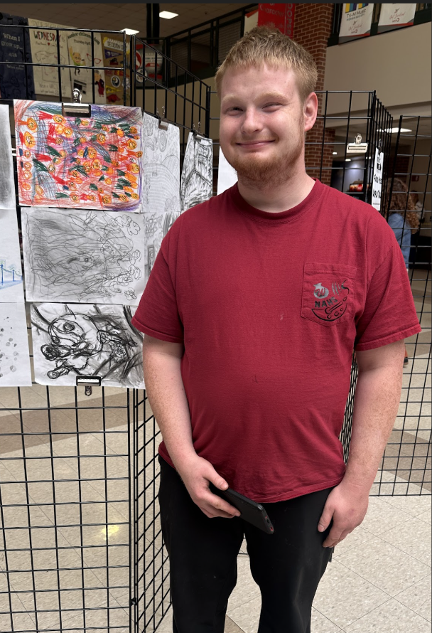 Waynesville High School art students earned seven awards at the Clay It Up/Sketch It Out Competition hosted by Nixa High School on April 18, 2026.  A total of 22 WHS students competed against peers from seven schools, taking on a series of timed challenges throughout the day. Each challenge was 70 minutes long.