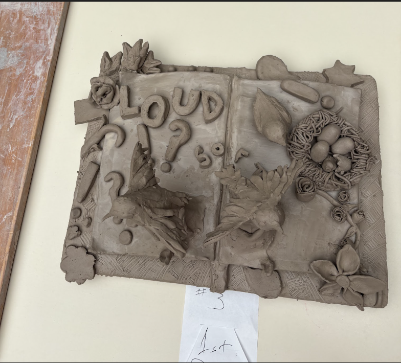 Waynesville High School art students earned seven awards at the Clay It Up/Sketch It Out Competition hosted by Nixa High School on April 18, 2026.  A total of 22 WHS students competed against peers from seven schools, taking on a series of timed challenges throughout the day. Each challenge was 70 minutes long.