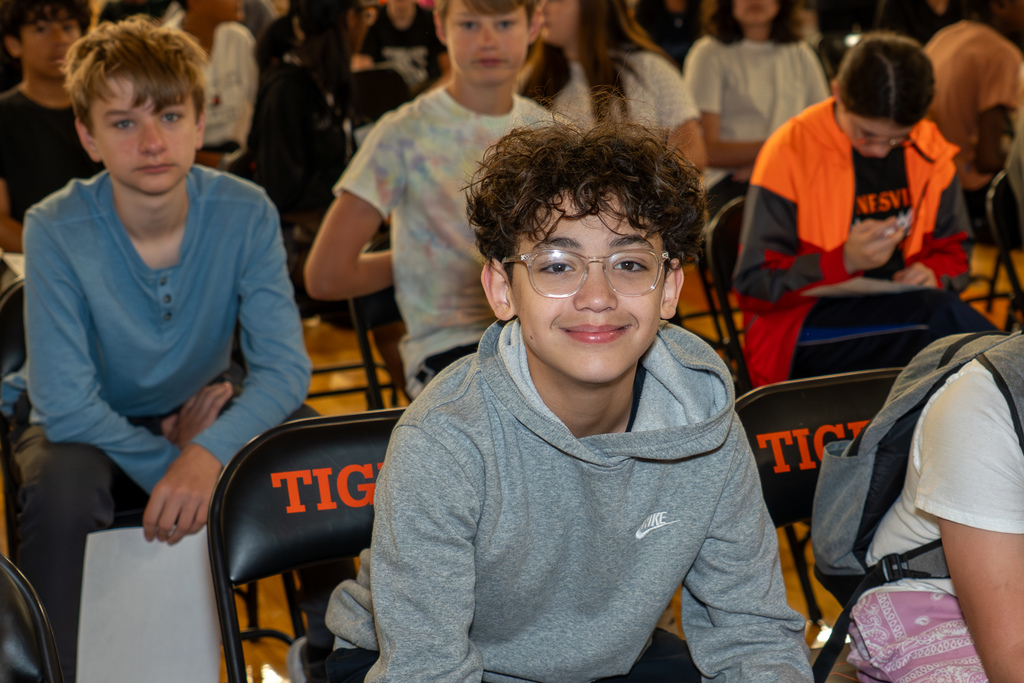 Student in the audience